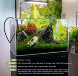 UNS 45U - 9.3 Gallon Ultra Clear Rimless Aquarium