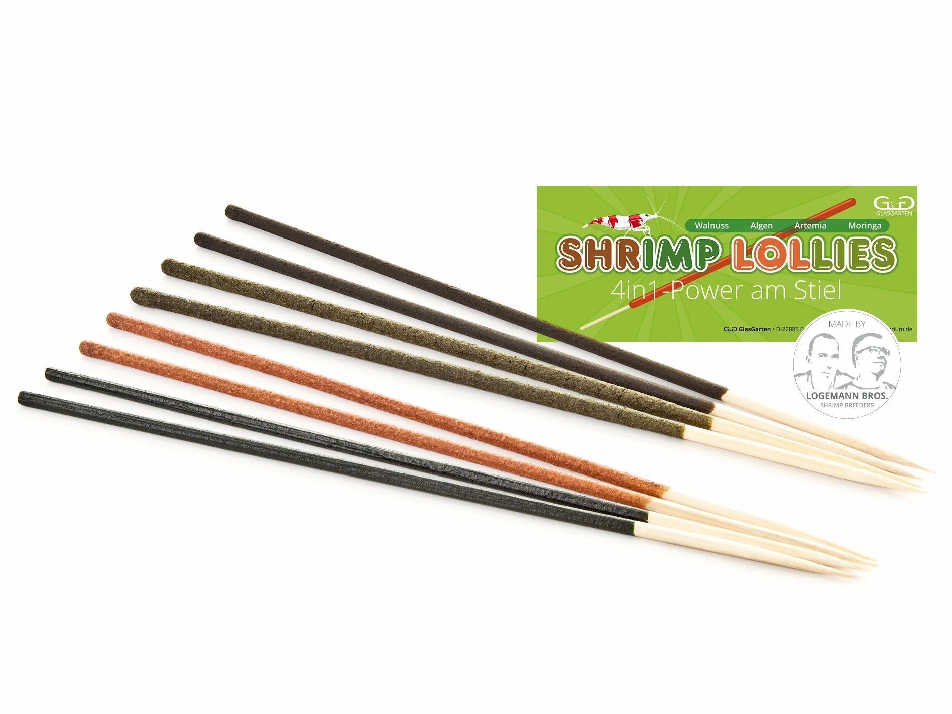 GlasGarten Shrimp Lollies 4 In 1 Power Vegetable 8 Pcs - Foto 10