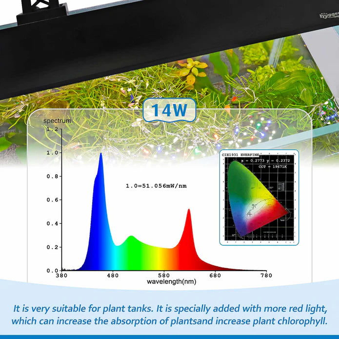 Hygger LED Light - Full Spectrum - Betta USA Aquatic