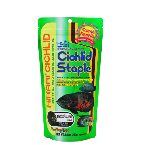 Hikari USA Cichlid Staple Pellets Fish Food