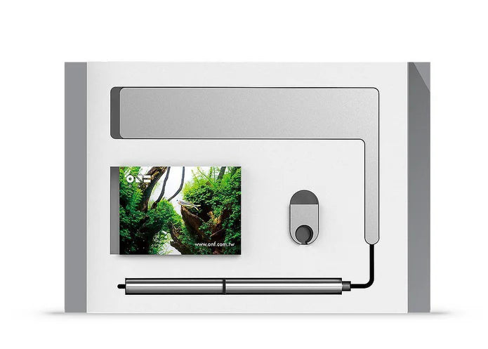 ONF Flat Nano LED Light - Silver - Betta USA Aquatic