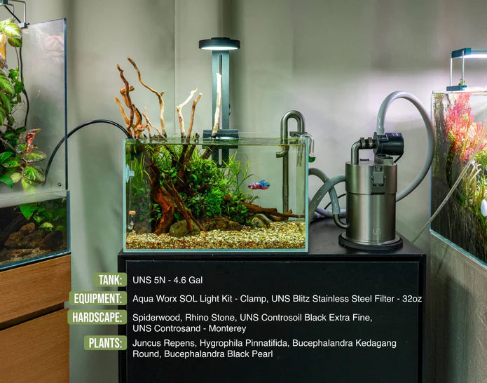 UNS Controsand 3L - Monterey - Gravel - Betta USA Aquatic