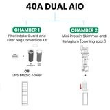 UNS 40A - 16 Gallon Dual AIO Rimless Aquarium