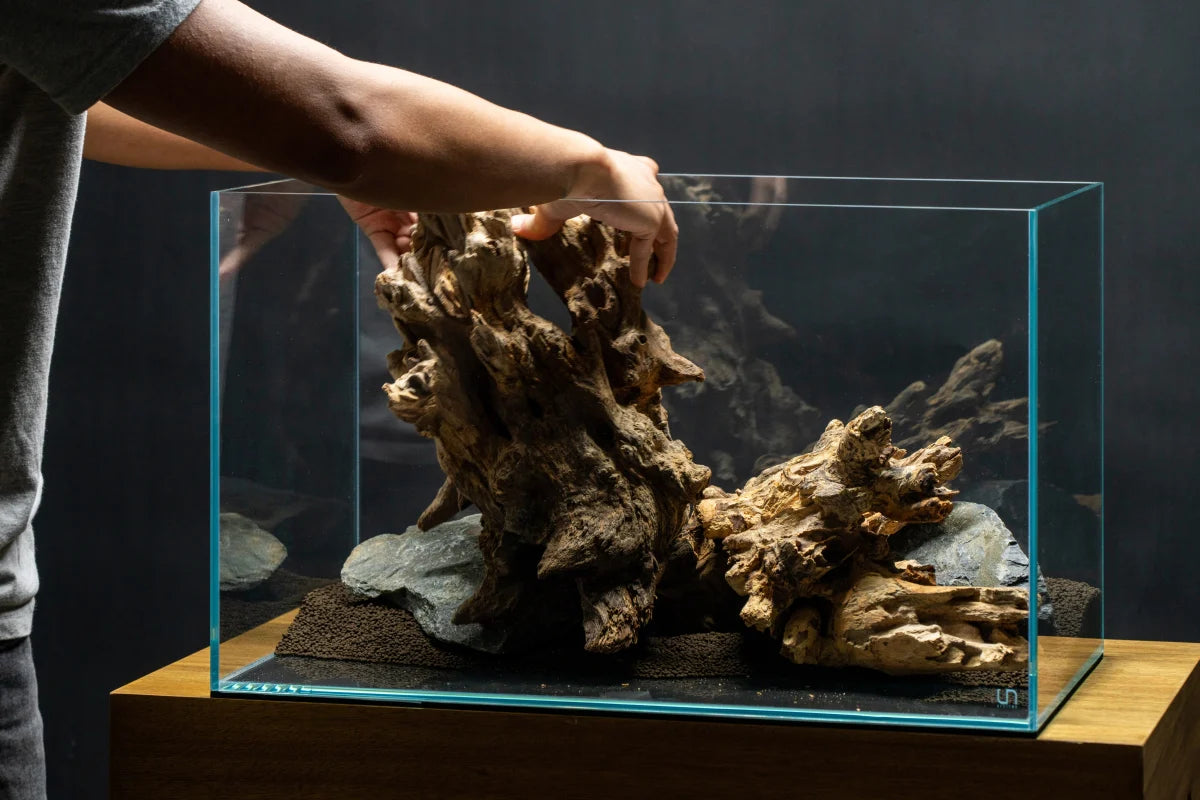 UNS 60U - 20.5 Gallon Ultra Clear Rimless Aquarium