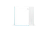 UNS 30A - 7 Gallon Ultra Clear All In One Rimless Aquarium - White